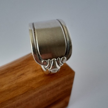 Silberring Dessertlöffel 60